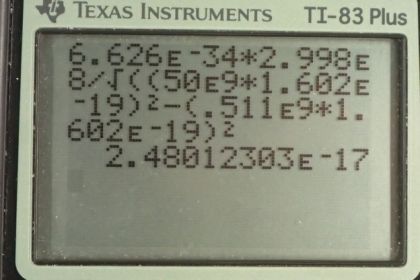 OpenStax College Physics, Chapter 33, Problem 45 (PE) calculator screenshot 1