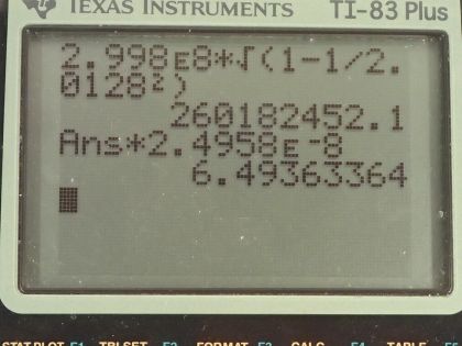 OpenStax College Physics, Chapter 33, Problem 48 (PE) calculator screenshot 2