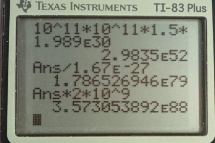OpenStax College Physics, Chapter 34, Problem 3 (PE) calculator screenshot 1