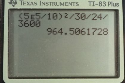 OpenStax College Physics, Chapter 34, Problem 17 (PE) calculator screenshot 1