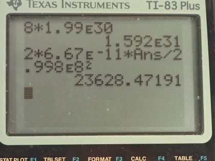 OpenStax College Physics, Chapter 34, Problem 22 (PE) calculator screenshot 1