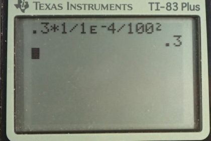 OpenStax College Physics, Chapter 34, Problem 31 (PE) calculator screenshot 1