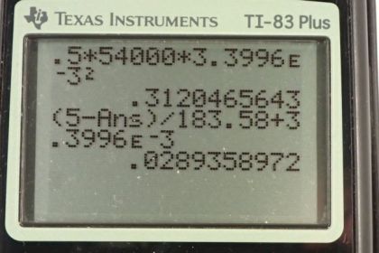 OpenStax College Physics, Chapter 2, Problem 39 (PE) calculator screenshot 2