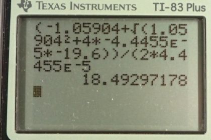 OpenStax College Physics, Chapter 2, Problem 55 (PE) calculator screenshot 3
