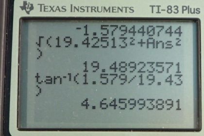 OpenStax College Physics, Chapter 3, Problem 5 (PE) calculator screenshot 2