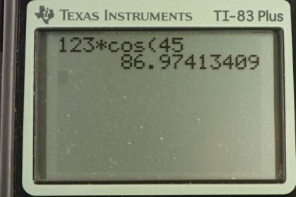 OpenStax College Physics, Chapter 3, Problem 15 (PE) calculator screenshot 1