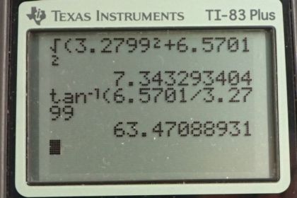 OpenStax College Physics, Chapter 3, Problem 23 (PE) calculator screenshot 3