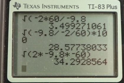 OpenStax College Physics, Chapter 3, Problem 27 (PE) calculator screenshot 1