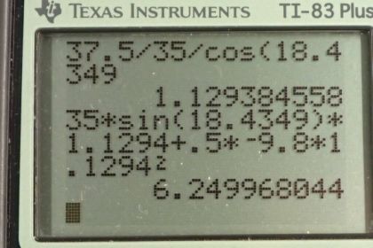 OpenStax College Physics, Chapter 3, Problem 29 (PE) calculator screenshot 2