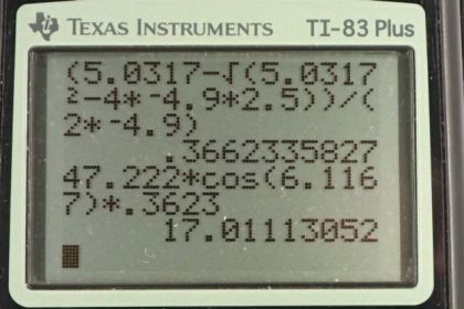 OpenStax College Physics, Chapter 3, Problem 37 (PE) calculator screenshot 5