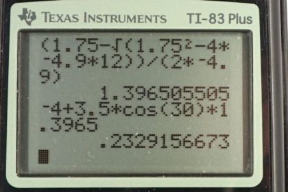 OpenStax College Physics, Chapter 3, Problem 41 (PE) calculator screenshot 1