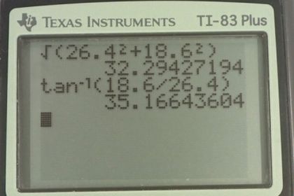 OpenStax College Physics, Chapter 5, Problem 7 (PE) calculator screenshot 1