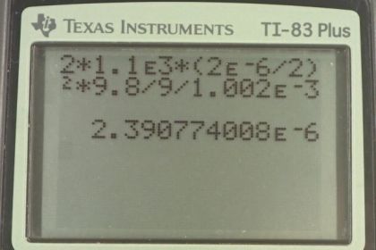 OpenStax College Physics, Chapter 5, Problem 27 (PE) calculator screenshot 1