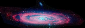 Infrared Andromeda Galaxy (M31).