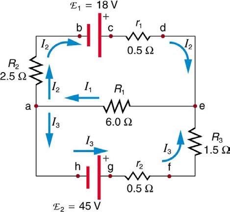 <b>Figure 21.25</b>. A circuit schematic.
