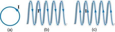 <b>Figure 22.60</b> Loops with currents.