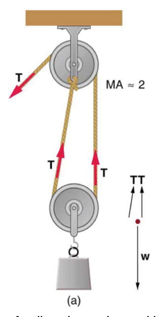 pulley system physics