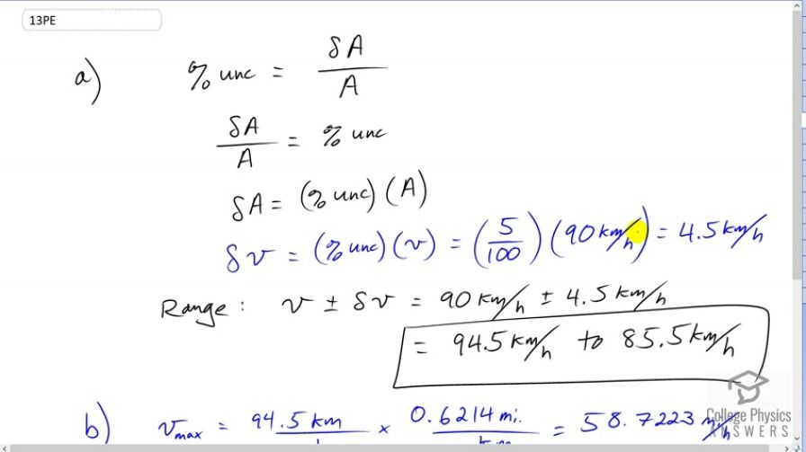 OpenStax College Physics Solution Chapter 1 Problem 13 Problems and Exercises