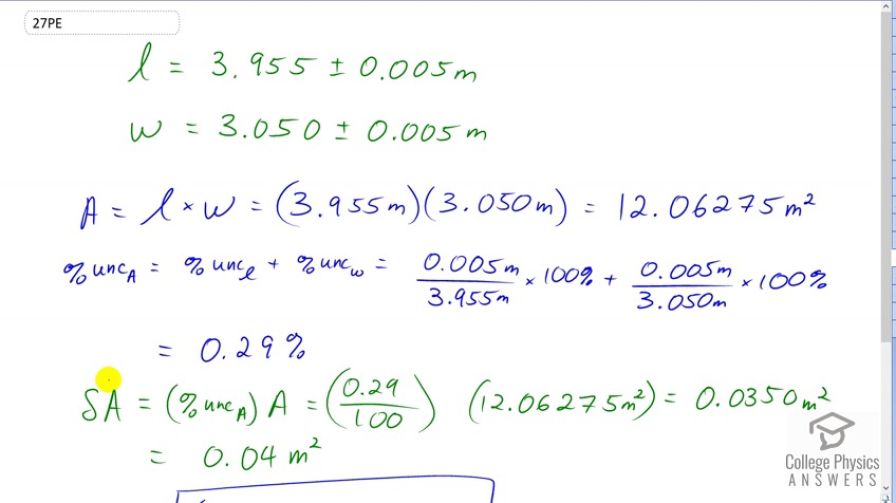 OpenStax College Physics, Chapter 1, Problem 27 (PE) video thumbnail