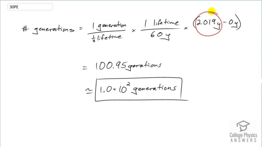 OpenStax College Physics, Chapter 1, Problem 30 (PE) video thumbnail