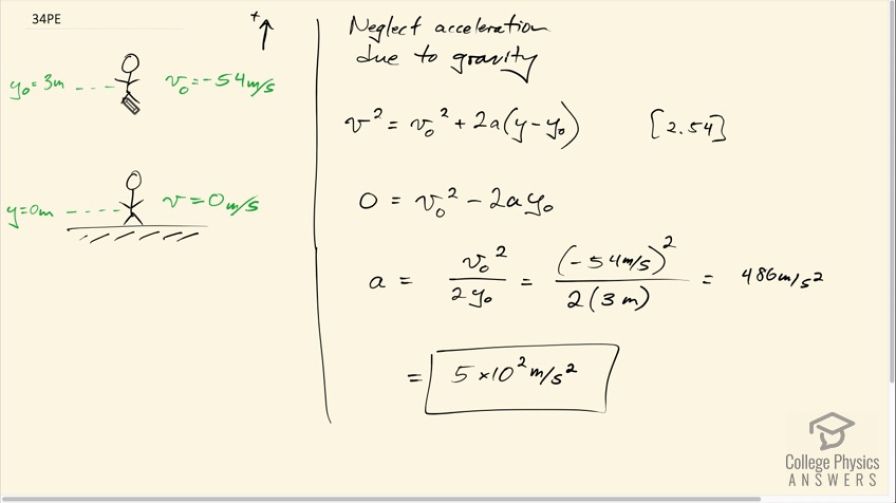 OpenStax College Physics, Chapter 2, Problem 34 (Problems & Exercises)