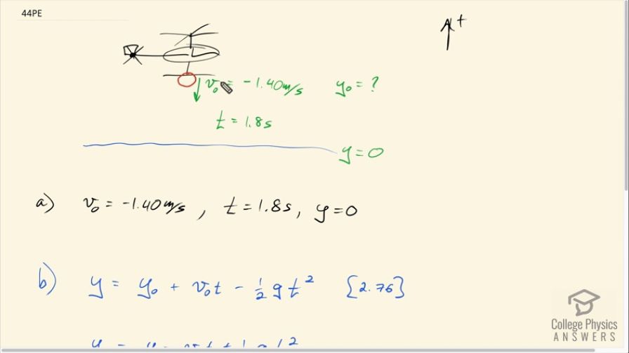 OpenStax College Physics, Chapter 2, Problem 44 (Problems & Exercises)