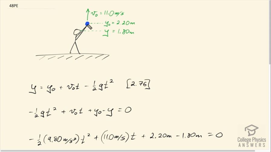 OpenStax College Physics For AP® Courses, Chapter 2, Problem 48 ...