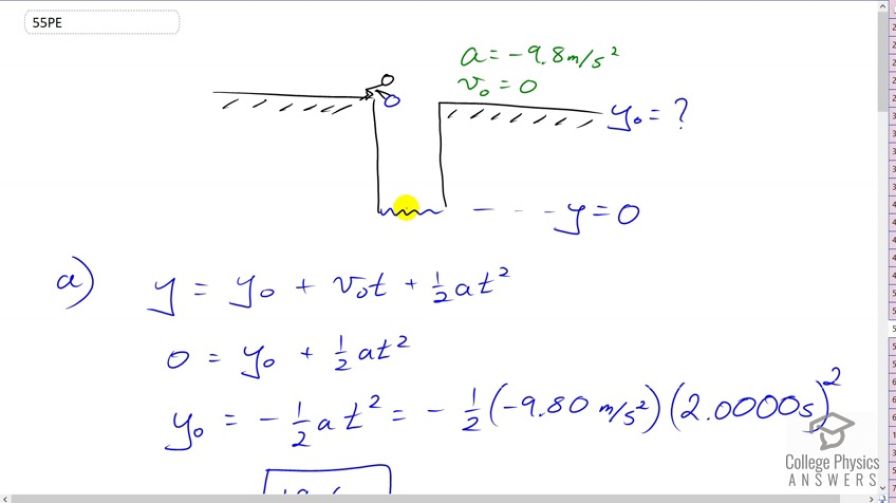 OpenStax College Physics, Chapter 2, Problem 55 (PE) video thumbnail