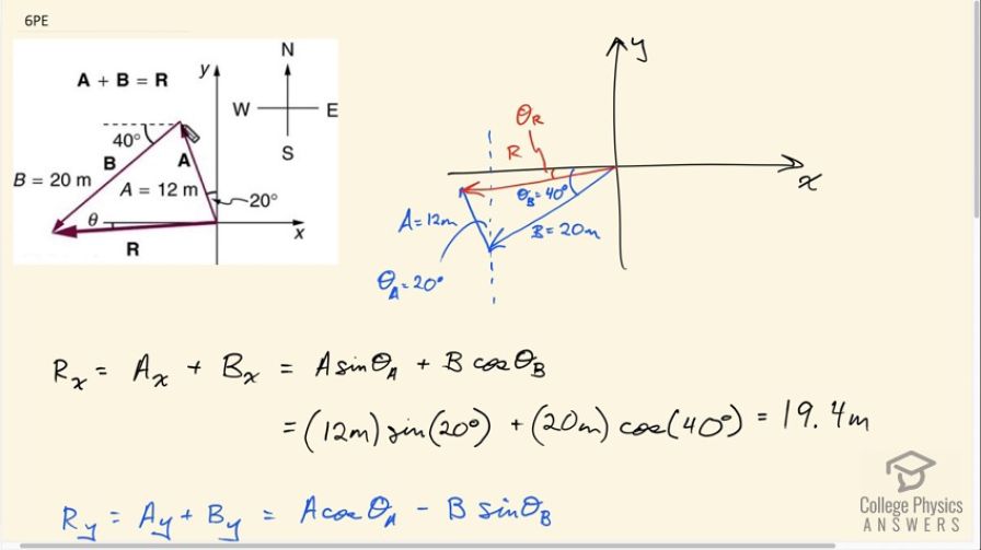 OpenStax College Physics Answers, Chapter 3, Problem 6 video poster image.