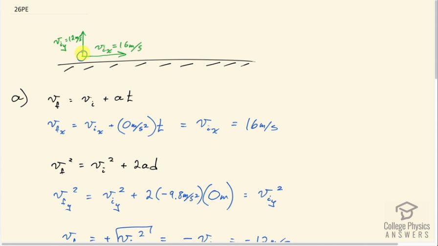 OpenStax College Physics Answers, Chapter 3, Problem 26 video poster image.
