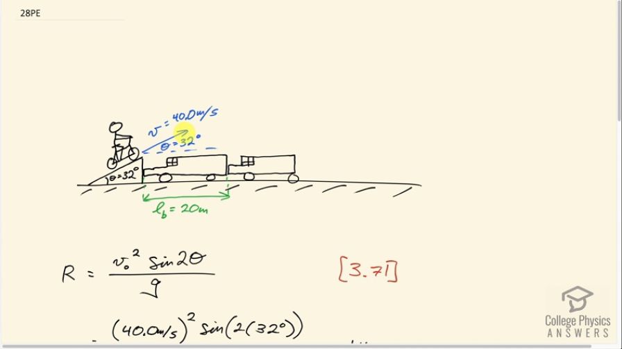OpenStax College Physics, Chapter 3, Problem 28 (PE) video thumbnail