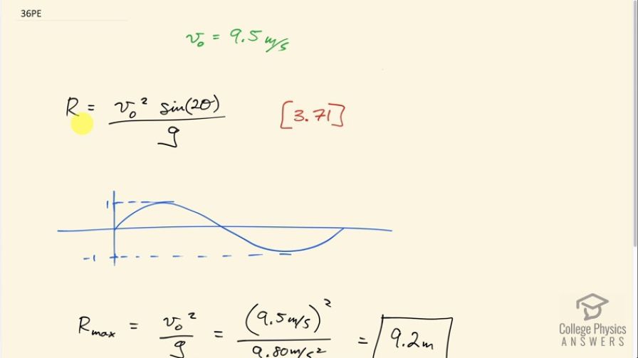 OpenStax College Physics, Chapter 3, Problem 36 (PE) video thumbnail