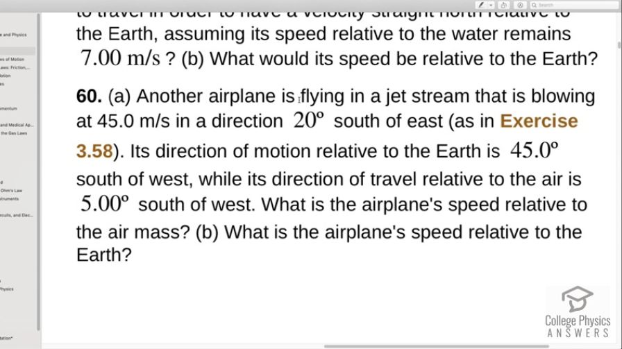 OpenStax College Physics, Chapter 3, Problem 60 (Problems & Exercises)