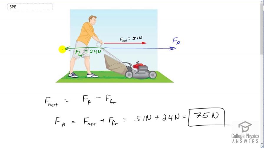 OpenStax College Physics, Chapter 4, Problem 5 (PE) video thumbnail