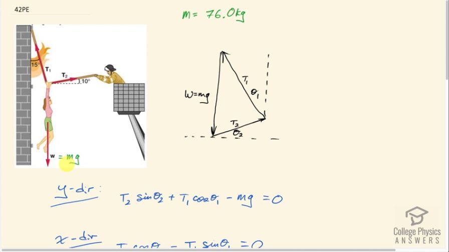 OpenStax College Physics, Chapter 4, Problem 42 (PE) video thumbnail