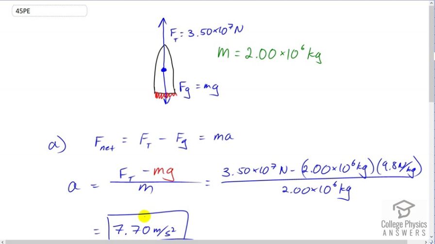 OpenStax College Physics, Chapter 4, Problem 45 (PE) video thumbnail