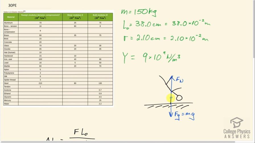 OpenStax College Physics, Chapter 5, Problem 30 (PE) video thumbnail