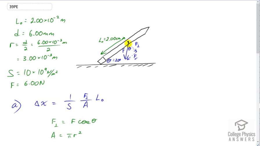 OpenStax College Physics, Chapter 5, Problem 39 (PE) video thumbnail