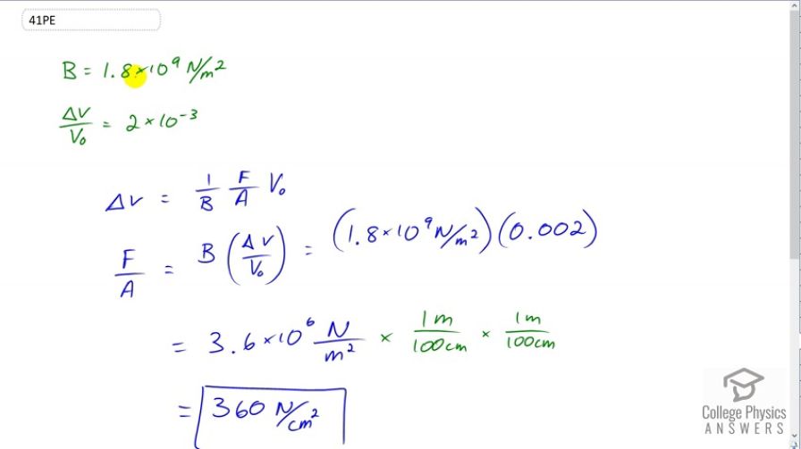 OpenStax College Physics, Chapter 5, Problem 41 (PE) video thumbnail