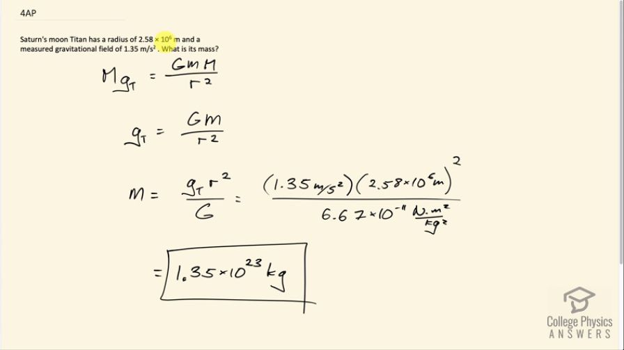 OpenStax College Physics Answers, Chapter 6, Problem 4 video poster image.