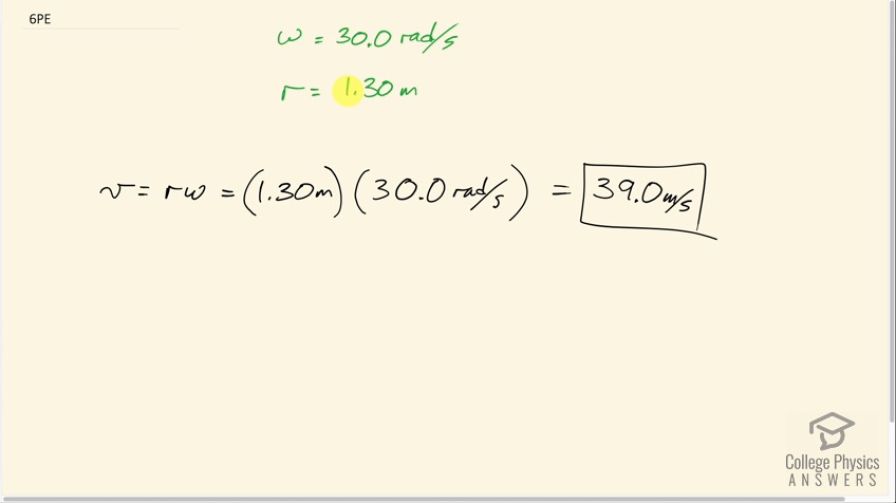 OpenStax College Physics Answers, Chapter 6, Problem 6 video poster image.