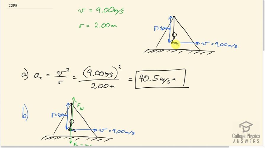 OpenStax College Physics, Chapter 6, Problem 22 (PE) video thumbnail