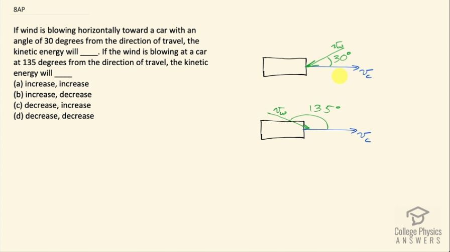 OpenStax College Physics, Chapter 7, Problem 8 (AP) video thumbnail