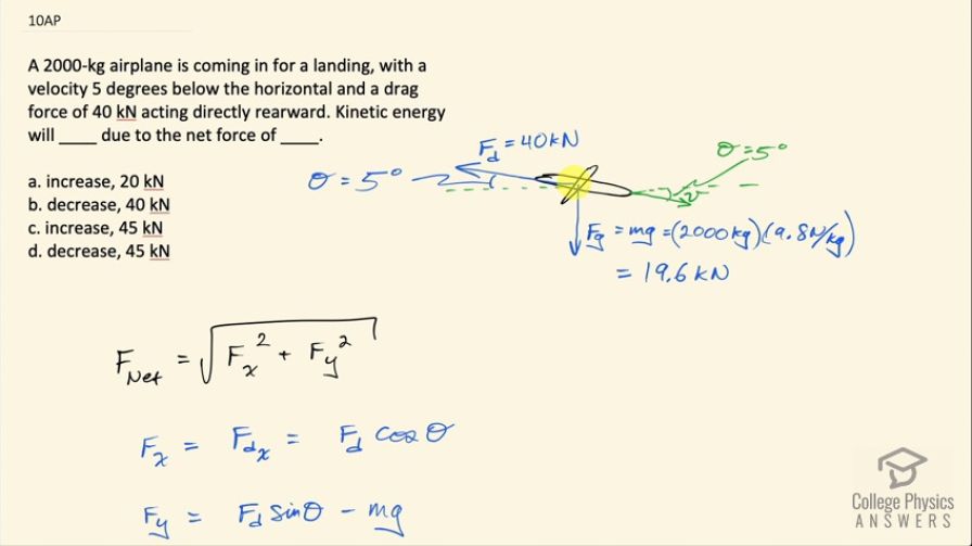 OpenStax College Physics, Chapter 7, Problem 10 (AP) video thumbnail