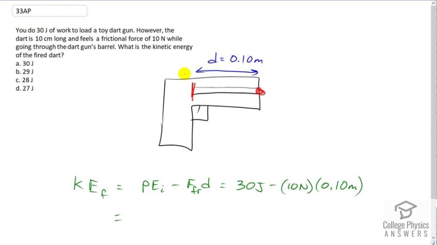 OpenStax College Physics, Chapter 7, Problem 33 (AP) video thumbnail