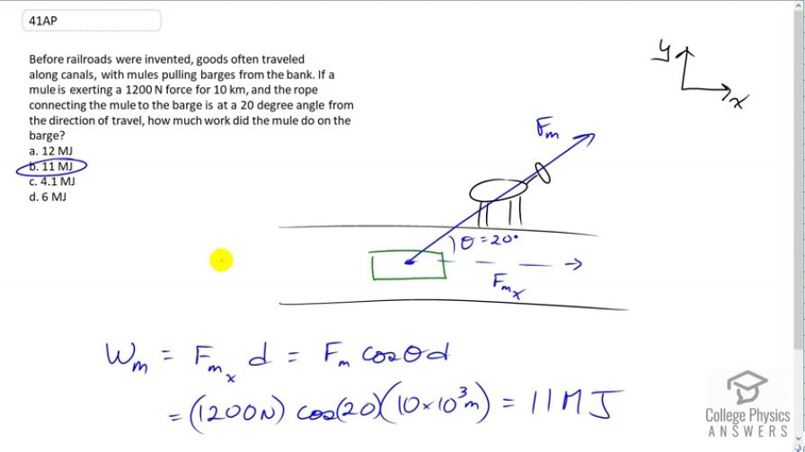 OpenStax College Physics, Chapter 7, Problem 41 (AP) video thumbnail