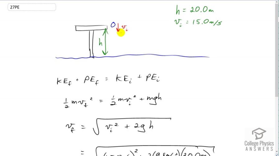 OpenStax College Physics, Chapter 7, Problem 27 (Problems & Exercises)