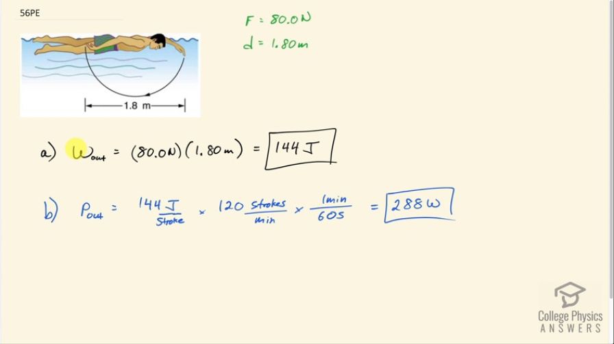 OpenStax College Physics, Chapter 7, Problem 56 (PE) video thumbnail