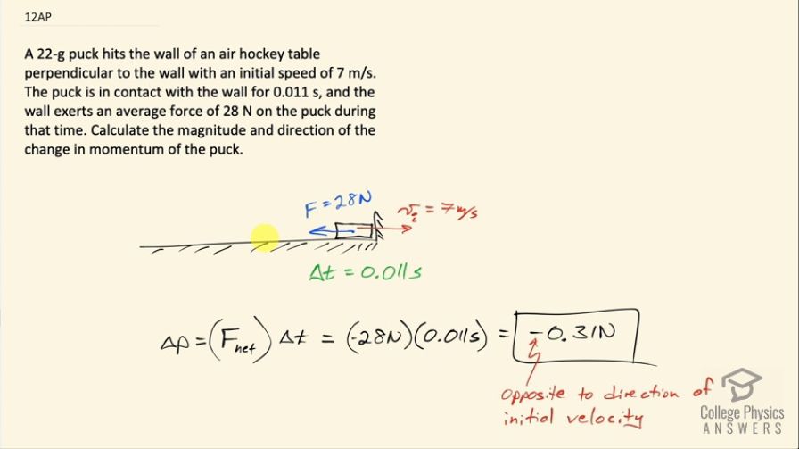 OpenStax College Physics, Chapter 8, Problem 12 (AP) video thumbnail