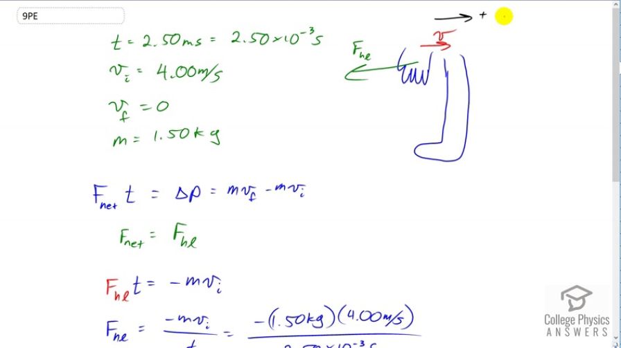 OpenStax College Physics, Chapter 8, Problem 9 (Problems & Exercises)